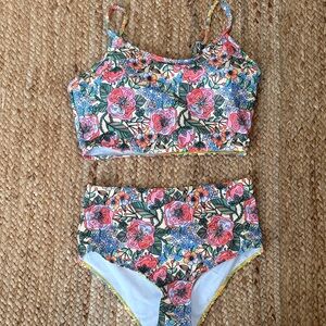 SHEIN Floral Bikini Set - Multicolor